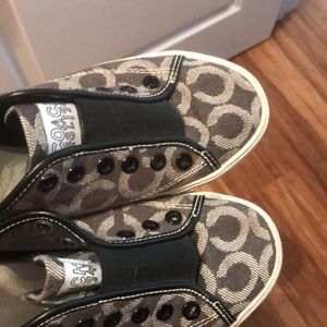 Coach slip on sneakers